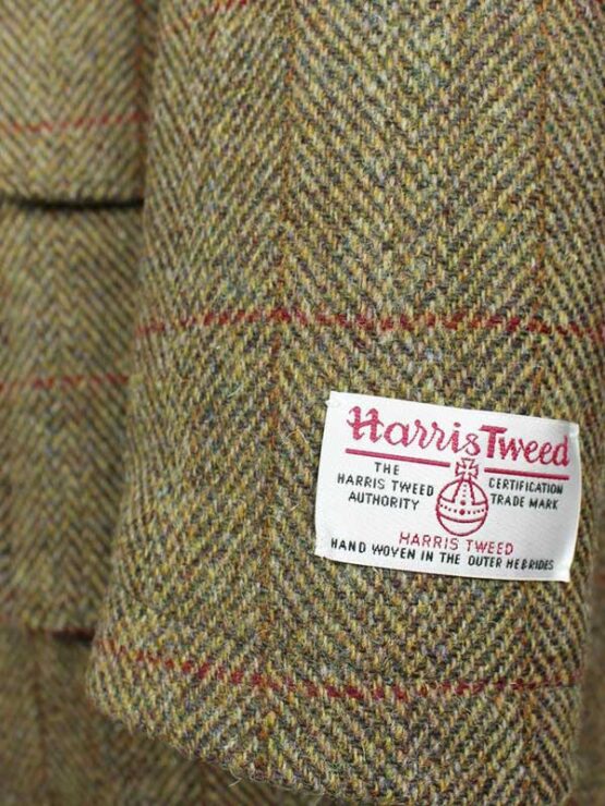 Harris Tweed Dames Jasje Tammy Jacket Mustard Harris Tweed Shop
