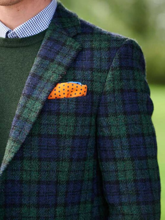 Harris Tweed Jasje Black Watch 816 Harris Tweed Shop