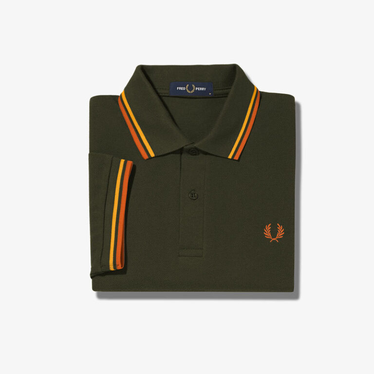 FRED PERRY, POLO, HUNTING GREEN - Harris Tweed Shop