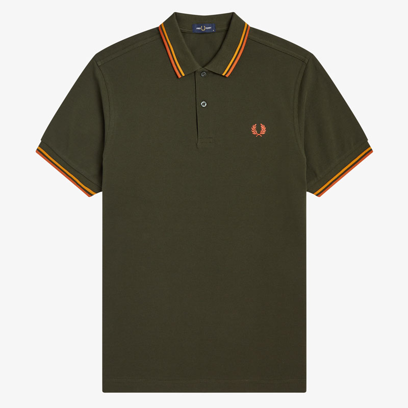 FRED PERRY, POLO, HUNTING GREEN - Harris Tweed Shop
