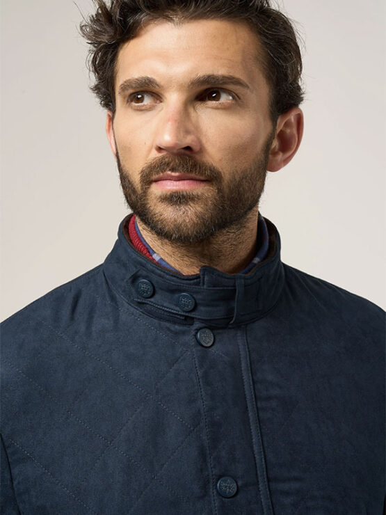 Alan Paine, Quilted Jacket Navy - Afbeelding 2