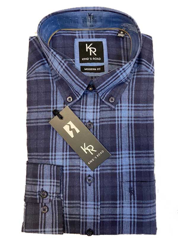 Flannel_Shirt_King_s_Road__Blauw_Ruit_1