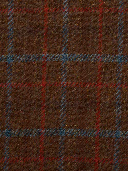 Prachtig Harris tweed colbert, Grijs met overruit van Wellington