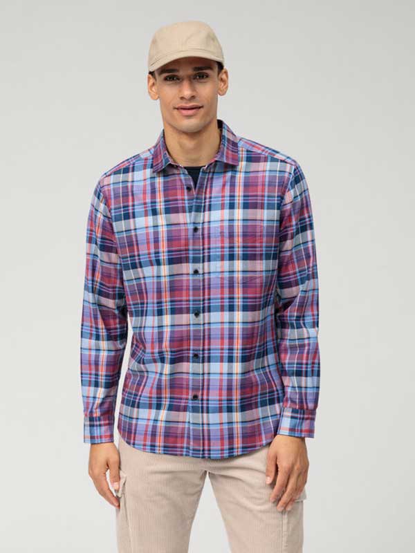 OLYMP_Casual_Flannel_Grote_Ruit