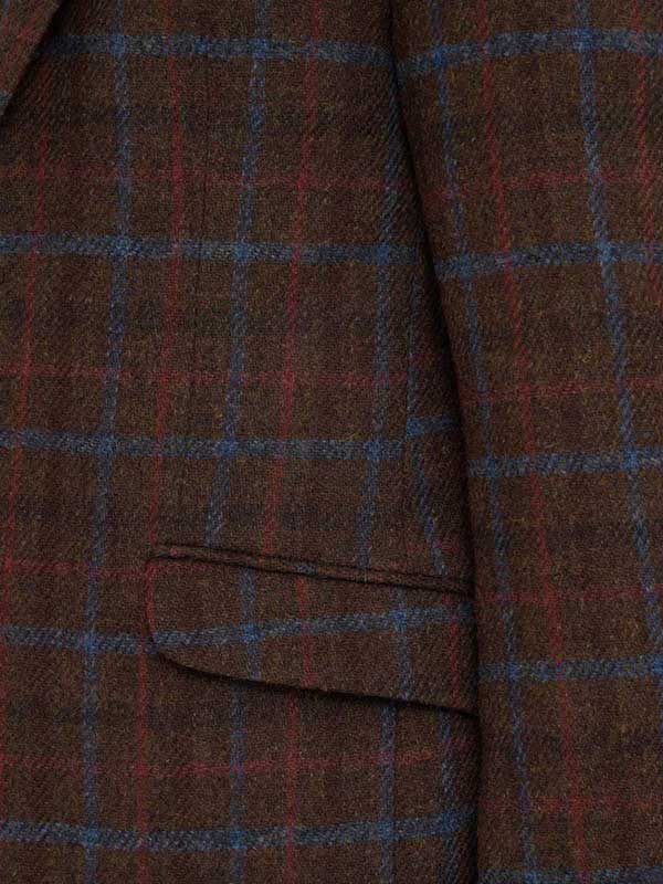 Harris Tweed Jacket "London" In Lord's Overcheck - Afbeelding 5