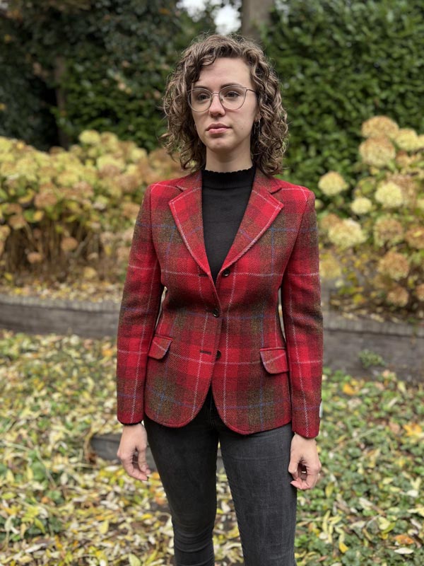 Harris_Tweed_Jacket_Claire_Red_Check