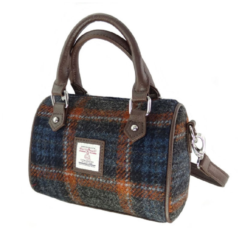Harris_Tweed__Kilbride__Mini_Bowling_Bag_in_Grey_with_Rust_Overcheck