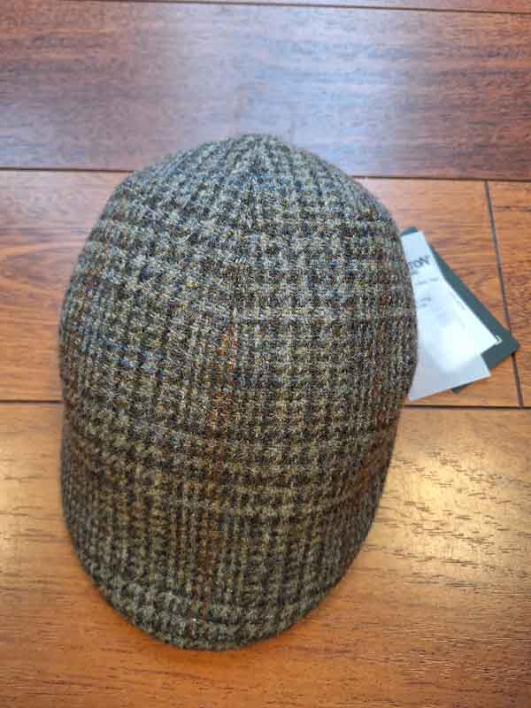 Harris_Tweed_Flat_Cap_Henry_Greystone_Overcheck