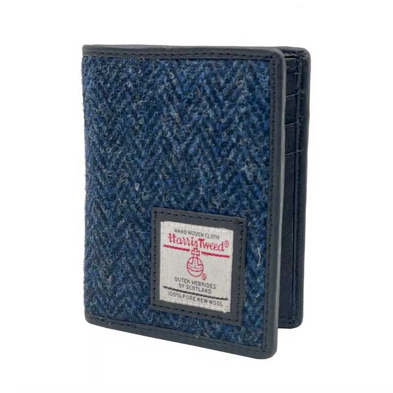 Harris_Tweed_Card_Holder_In_Blue_1