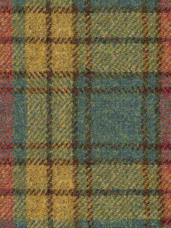 Harris tweed Dames Jasje Ava In Colorful Tartan - Afbeelding 3