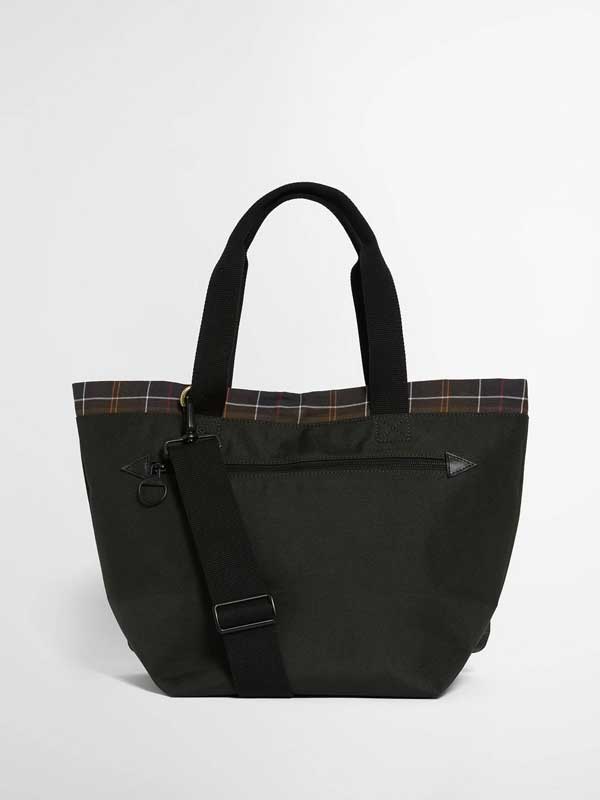 Barbour Field Wax Carry All Tote Bag Sage Classic - Afbeelding 3