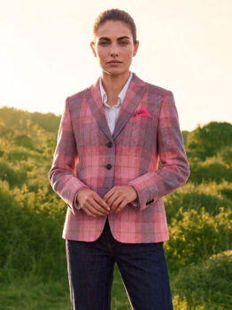 Harris Tweed Dames Blazer "LadiesClub" in Queen Check