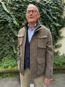 Harris Tweed jack "Stanford" In King Of Tweed